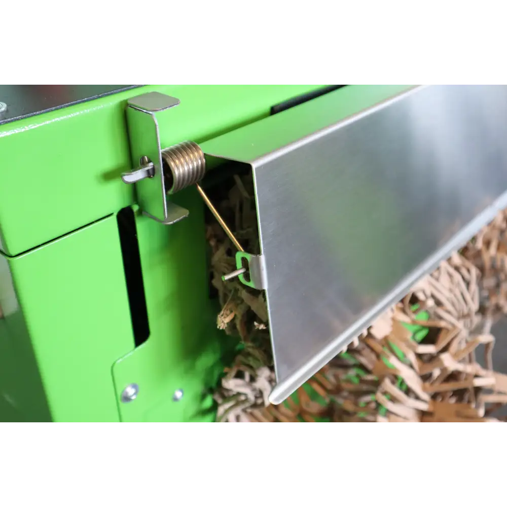 Green machine with metal chute for cp428s3i heavy duty cardboard box shredder eco shred