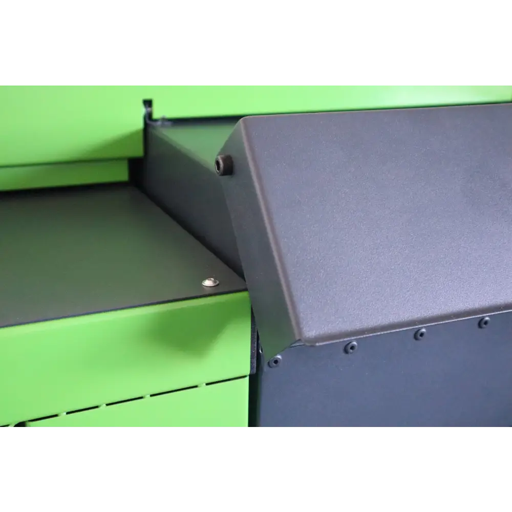 Green and gray metal Cp428s3i cardboard box shredder for eco shred and high volume packaging