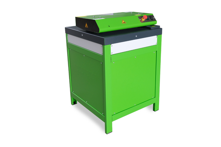 picture of a Cushionpack 422 cardboard box shredding machine