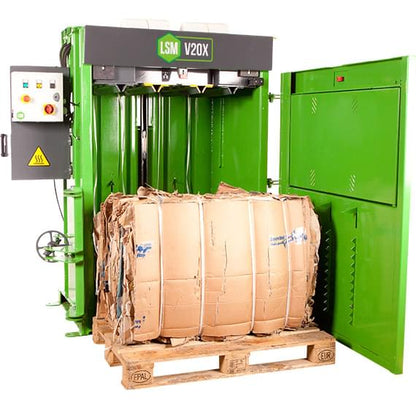 V20X Cross Ram Cardboard And Waste Baler